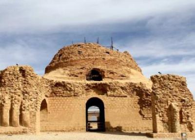 کاخ ساسانی؛ مجموعه ای با قدیمی ترین گنبد آجری در ایران
